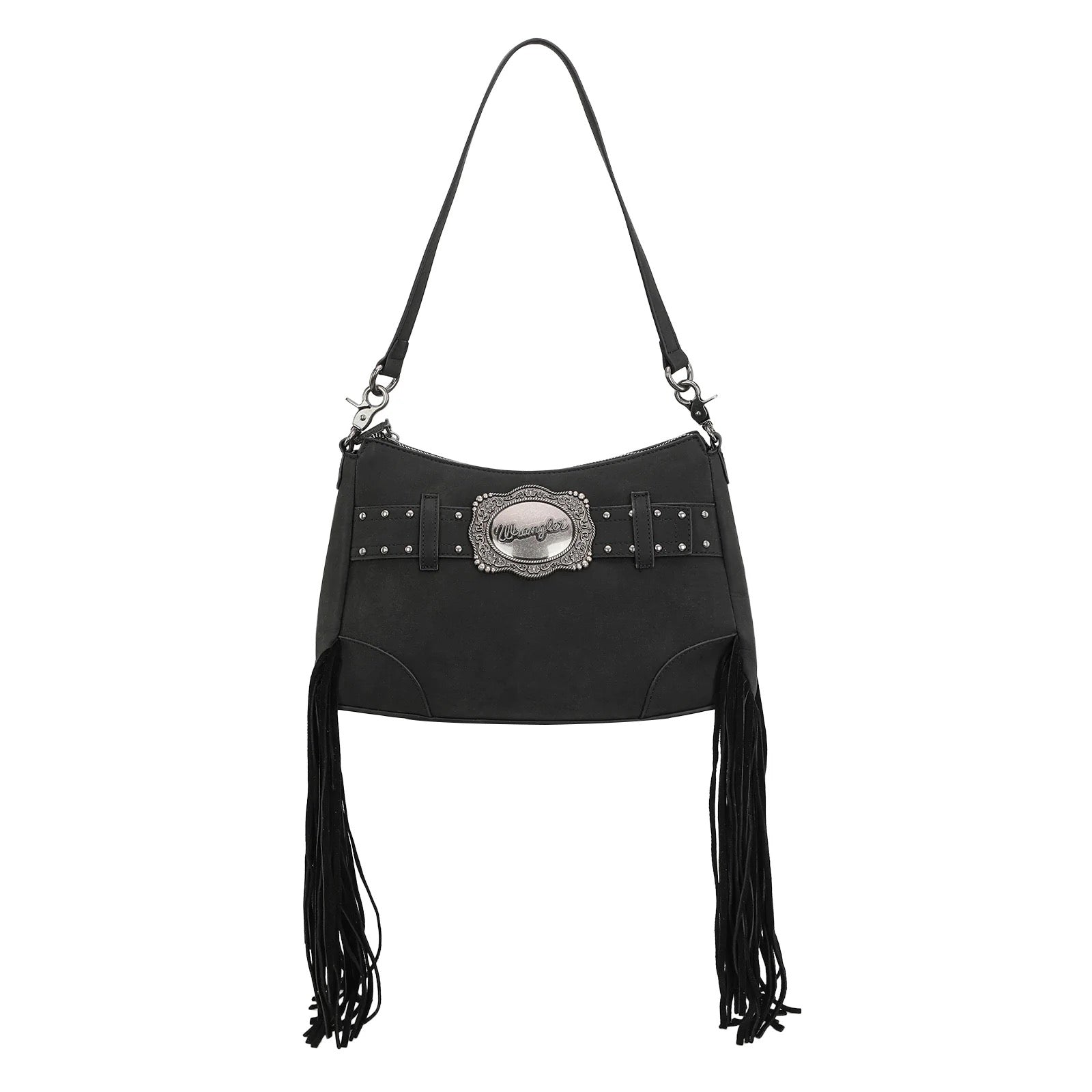 Wrangler Fringe Buckle Hobo Bag/Crossbody Bag