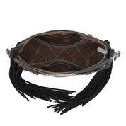 Wrangler Fringe Buckle Hobo Bag/Crossbody Bag
