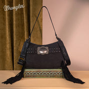 Wrangler Fringe Buckle Hobo Bag/Crossbody Bag