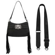 Wrangler Fringe Buckle Hobo Bag/Crossbody Bag