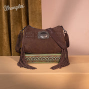 Wrangler Fringe Buckle Hobo Bag/Crossbody Bag