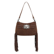 Wrangler Fringe Buckle Hobo Bag/Crossbody Bag