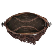 Wrangler Fringe Buckle Hobo Bag/Crossbody Bag