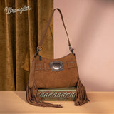 Wrangler Fringe Buckle Hobo Bag/Crossbody Bag