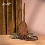 Wrangler Fringe Buckle Hobo Bag/Crossbody Bag
