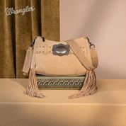 Wrangler Fringe Buckle Hobo Bag/Crossbody Bag