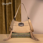 Wrangler Fringe Buckle Hobo Bag/Crossbody Bag