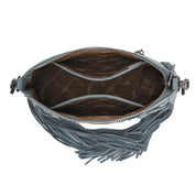 Wrangler Fringe Buckle Hobo Bag/Crossbody Bag