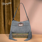 Wrangler Fringe Buckle Hobo Bag/Crossbody Bag