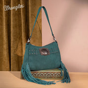 Wrangler Fringe Buckle Hobo Bag/Crossbody Bag