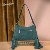 Wrangler Fringe Buckle Hobo Bag/Crossbody Bag