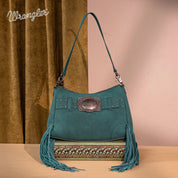 Wrangler Fringe Buckle Hobo Bag/Crossbody Bag
