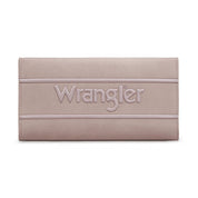 Wrangler Long Wallet with Detachable Zipper Pocket