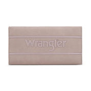 Wrangler Long Wallet with Detachable Zipper Pocket