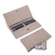 Wrangler Long Wallet with Detachable Zipper Pocket