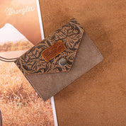 Wrangler Floral Tooled Card Holder