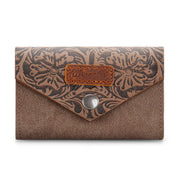 Wrangler Floral Tooled Card Holder