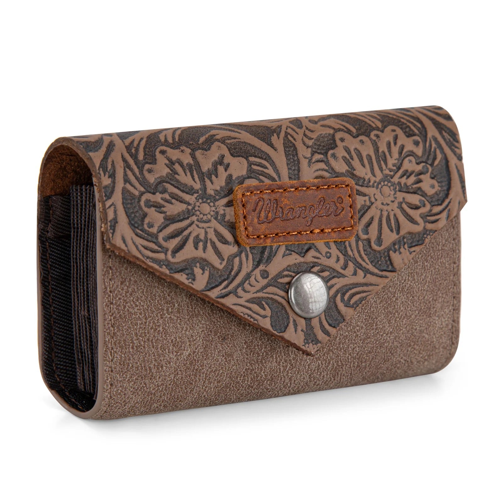 Wrangler Floral Tooled Card Holder