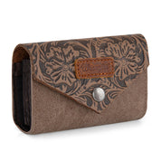 Wrangler Floral Tooled Card Holder