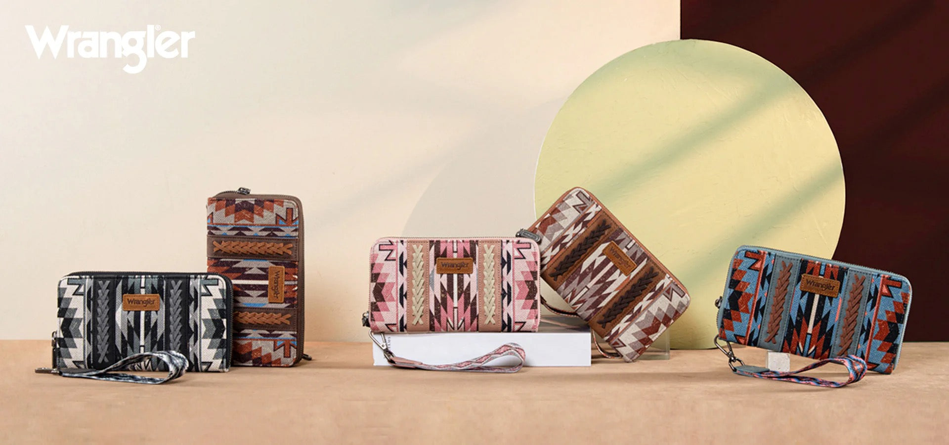 Wrangler Southwestern Art Print Wallet