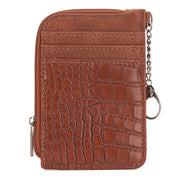 Wrangler Wrangler Croc Print Mini Zip Card Case