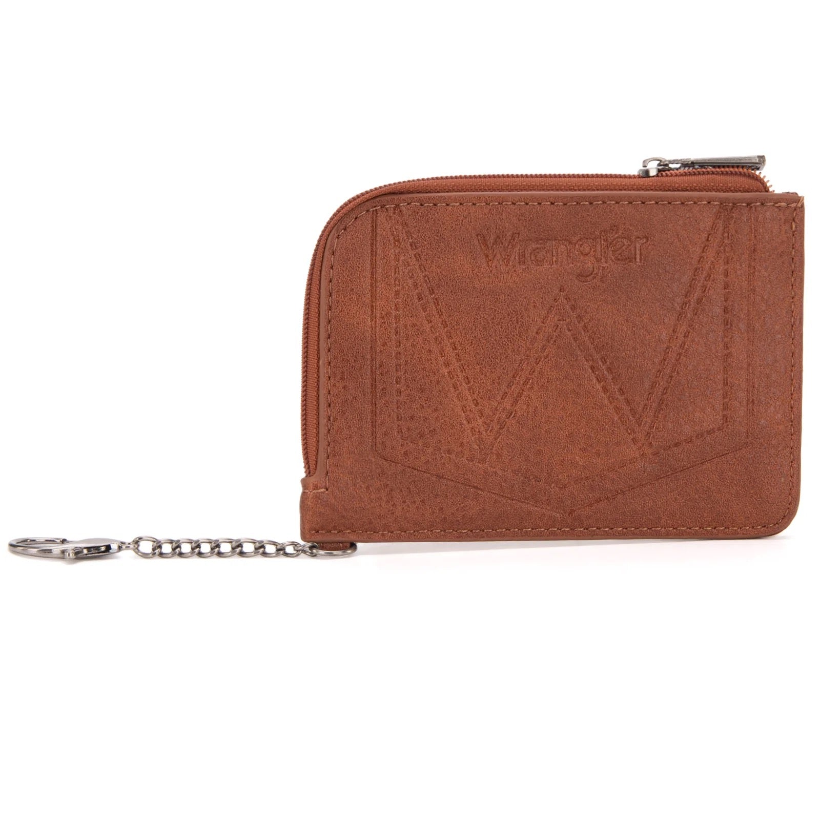 Wrangler Wrangler Croc Print Mini Zip Card Case