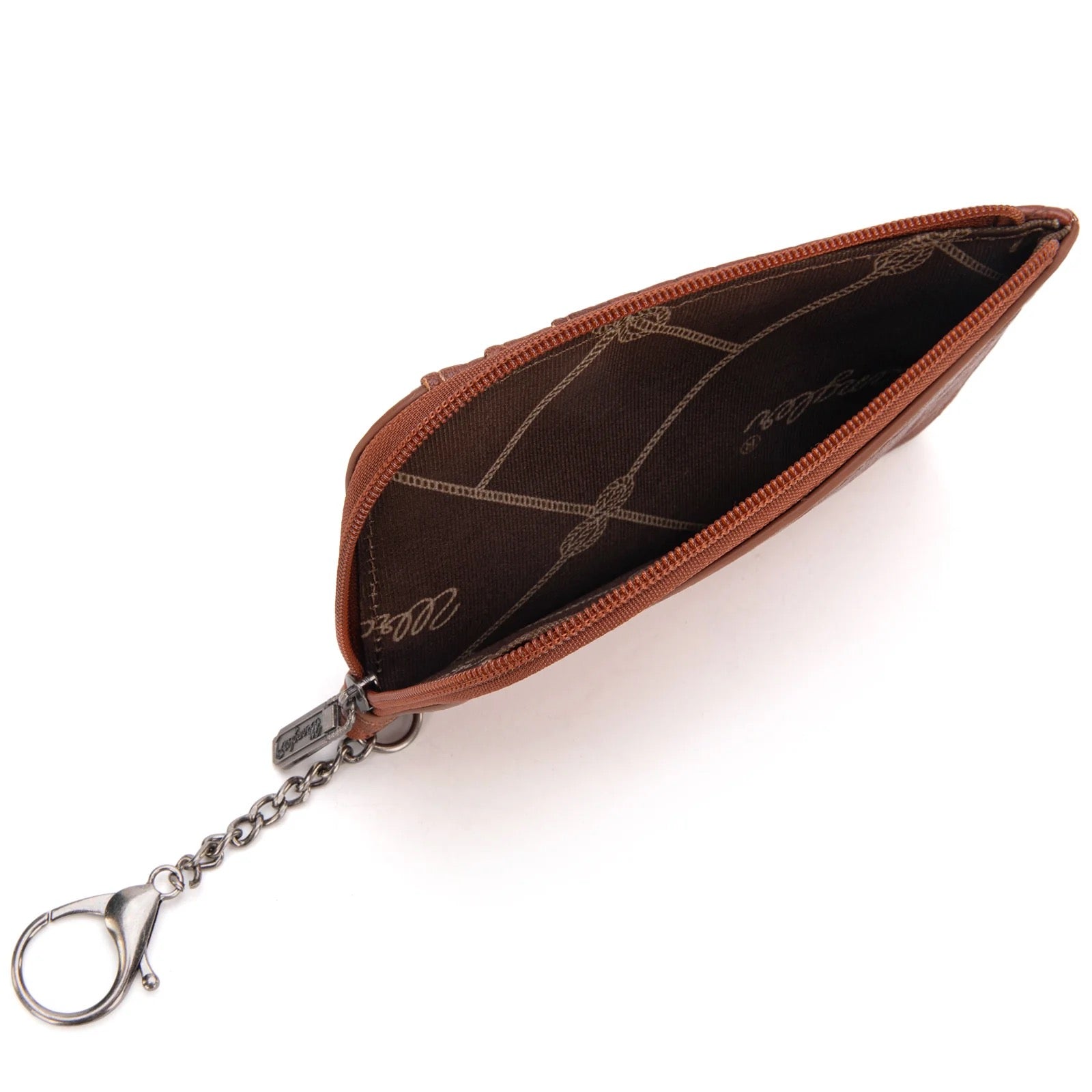 Wrangler Wrangler Croc Print Mini Zip Card Case