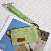 Wrangler Solid Color Key Chain Wristlet Card Wallet