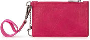 Wrangler Solid Color Key Chain Wristlet Card Wallet