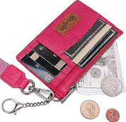 Wrangler Solid Color Key Chain Wristlet Card Wallet