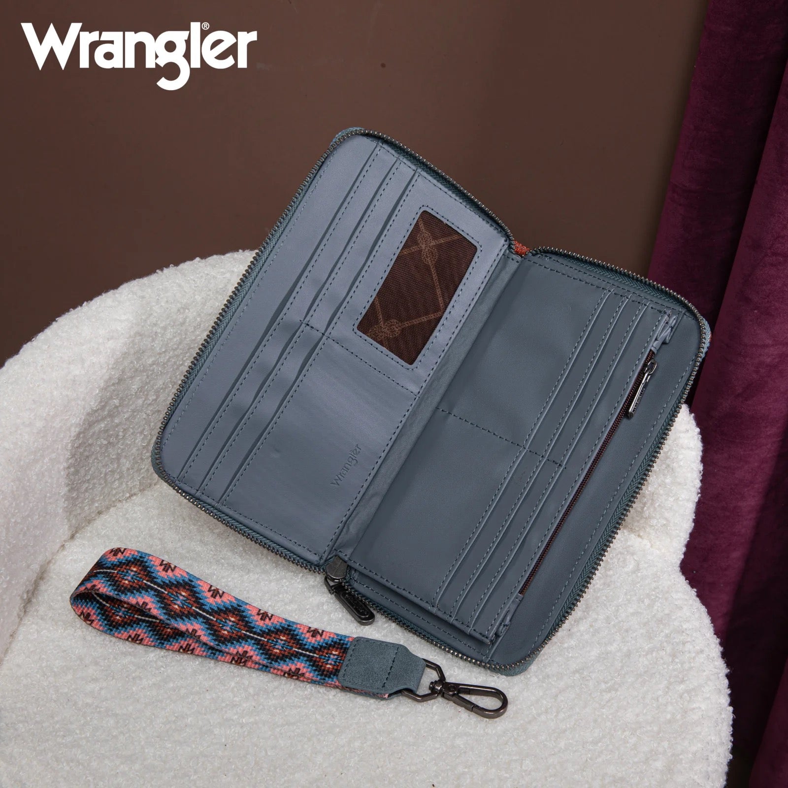 Wrangler Southwestern Art Print Wallet