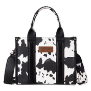 Wrangler Cow Print Concealed Carry Tote/Crossbody