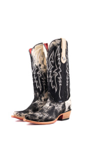 Alexa Cowhide Red Bottom Snip Toe Cowgirl Boot Size 6 Box AW4