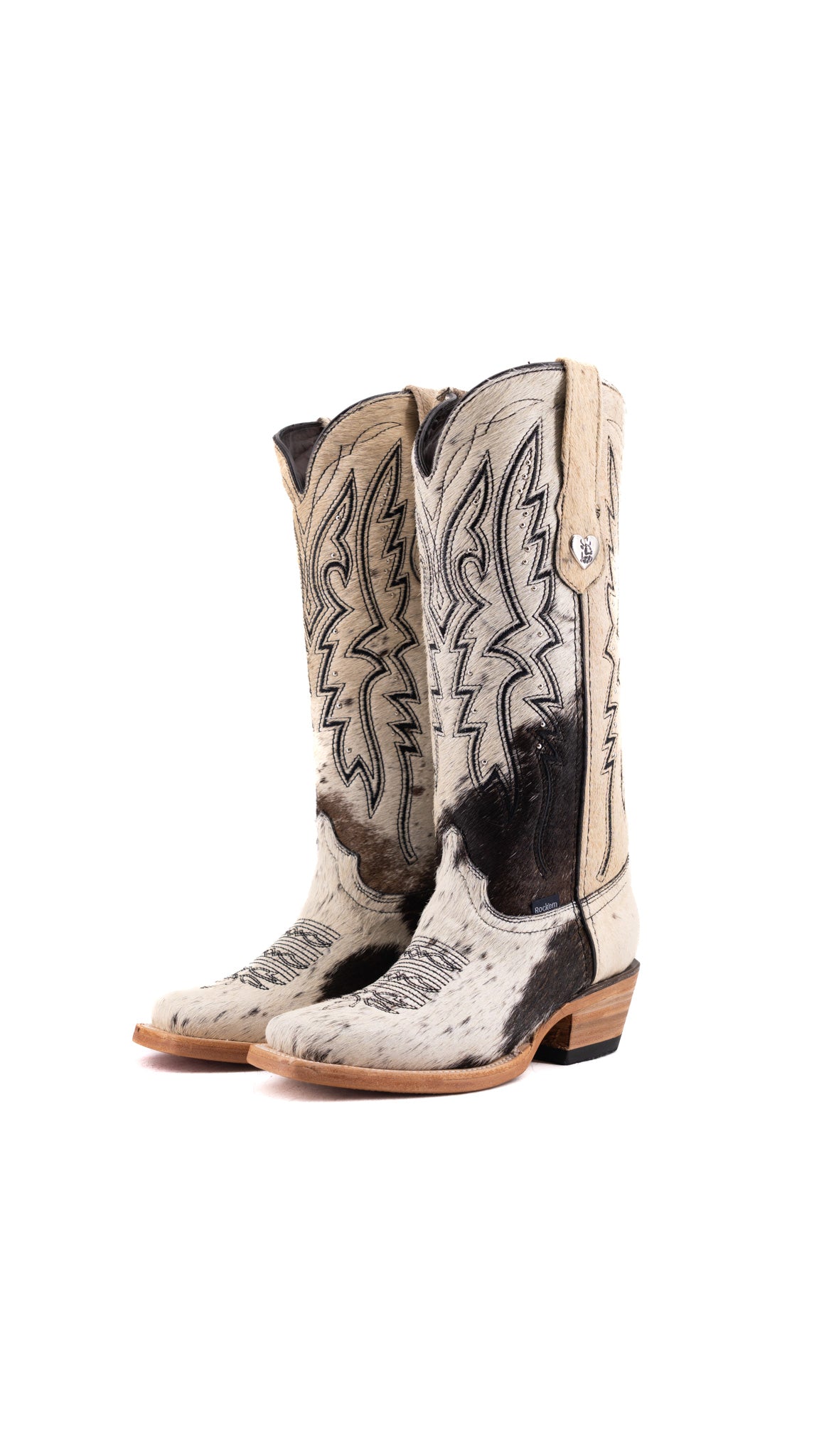 Short Shaft Cowhide Square Toe – Rock'Em