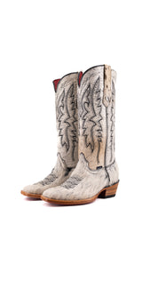 Alexa Cowhide Red Bottom Frontier Toe Cowgirl Boot Size 6.5 Box AW26