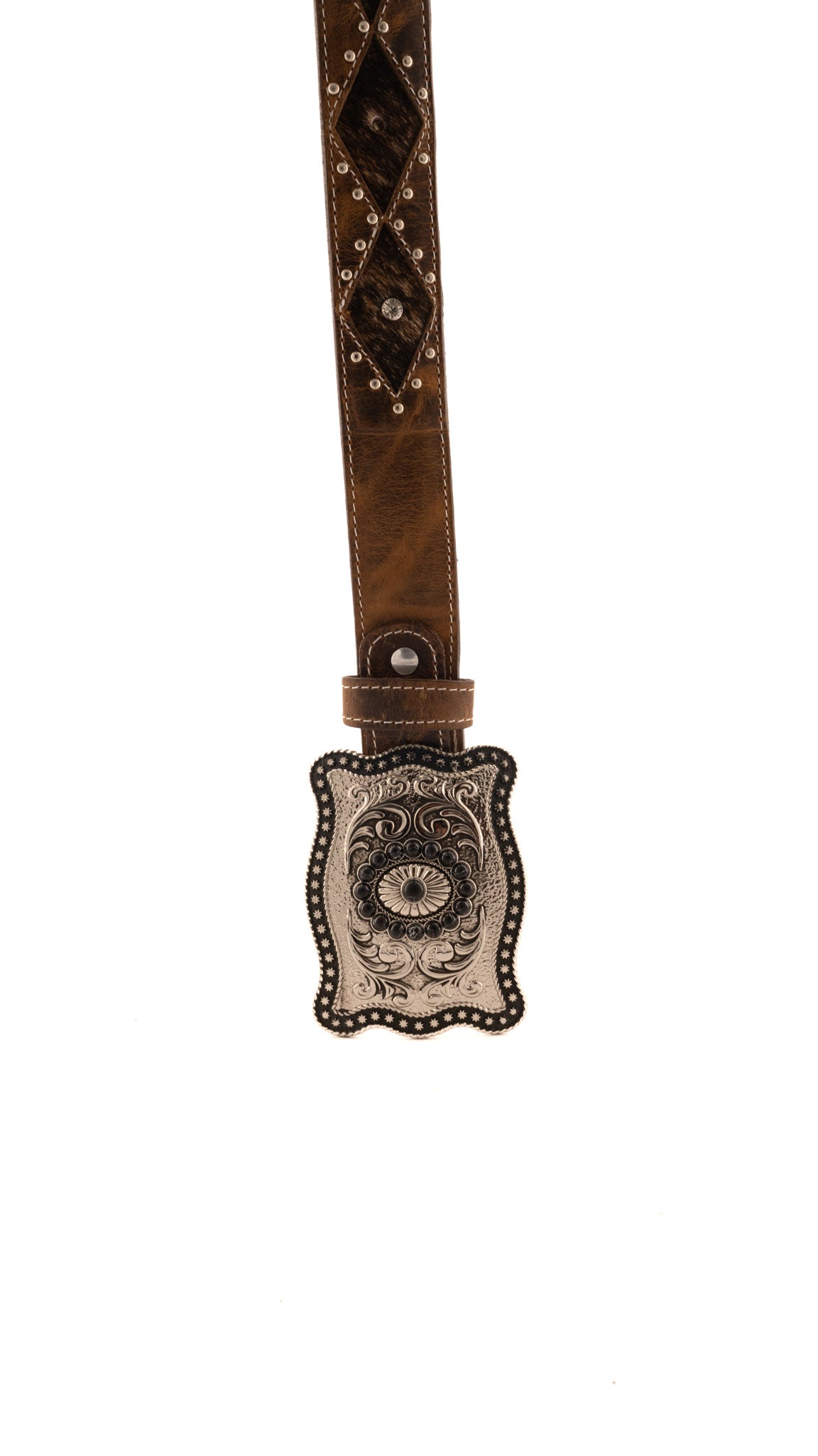 Turquoise Cowhide Women Belt