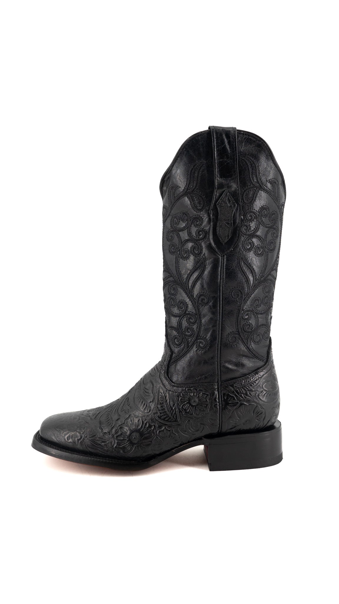 Tamaya Square Toe Red Bottom Cowgirl Boot