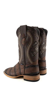 Gator Matte Square Toe Cowboy Boot