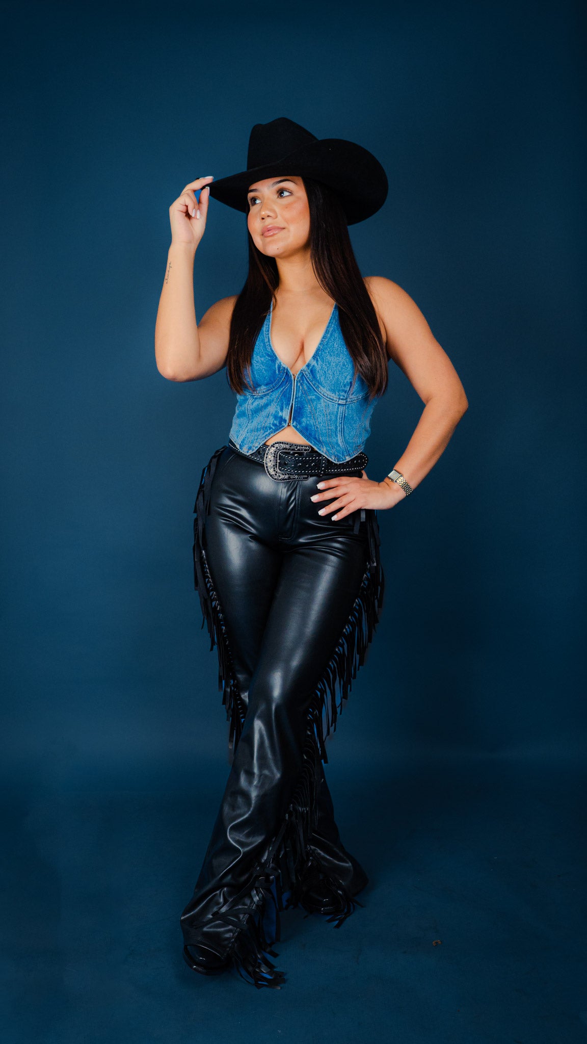 Luxie Fringe Flare Pants