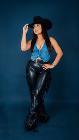 Luxie Fringe Flare Pants