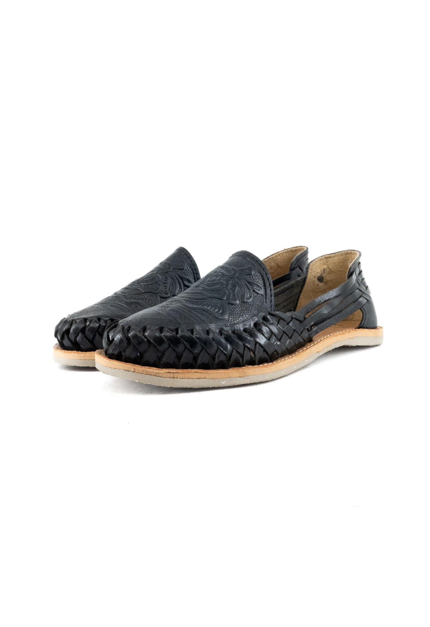 Marisol Leather Rose Shoe Huarache