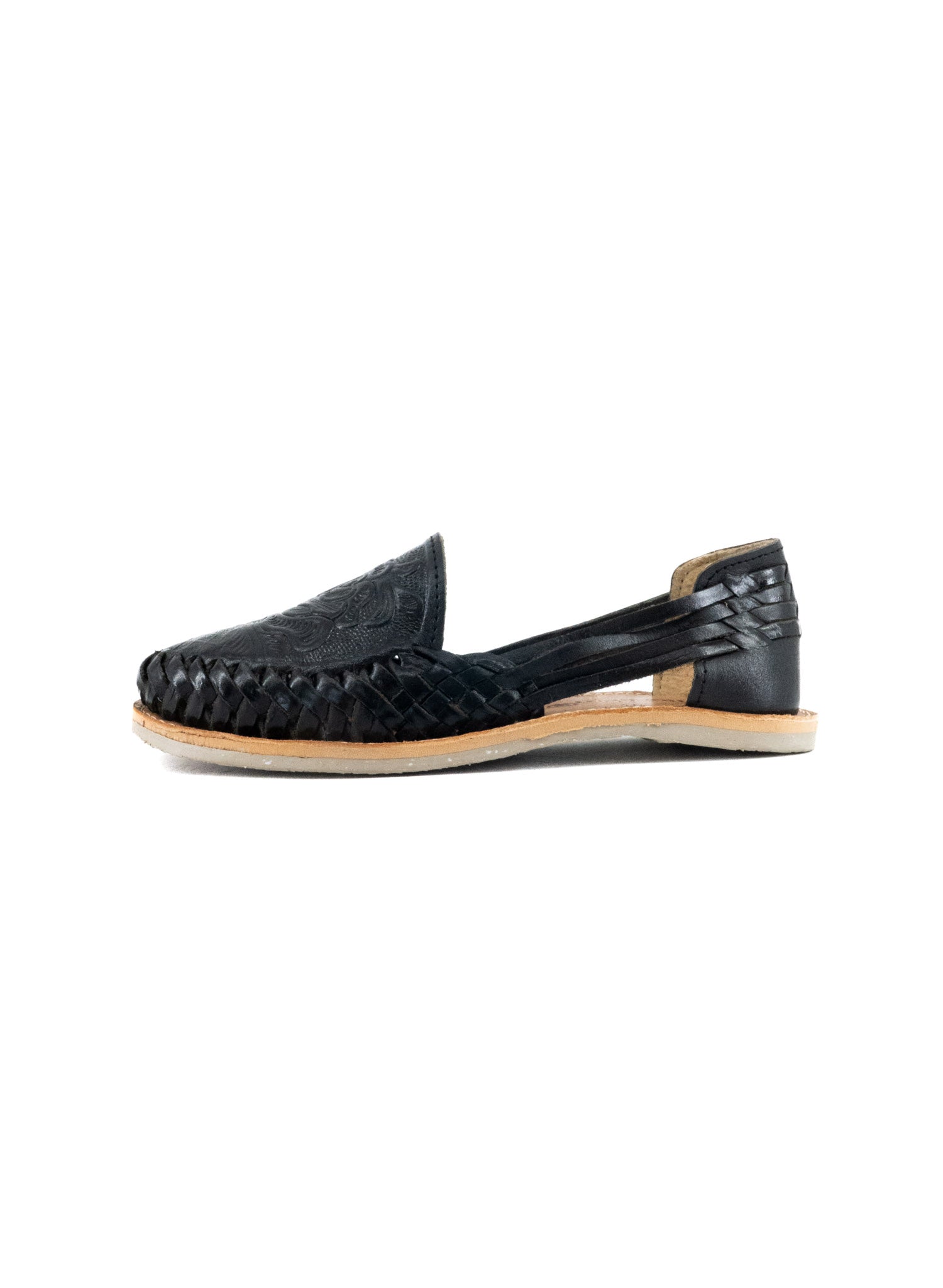 Marisol Leather Rose Shoe Huarache
