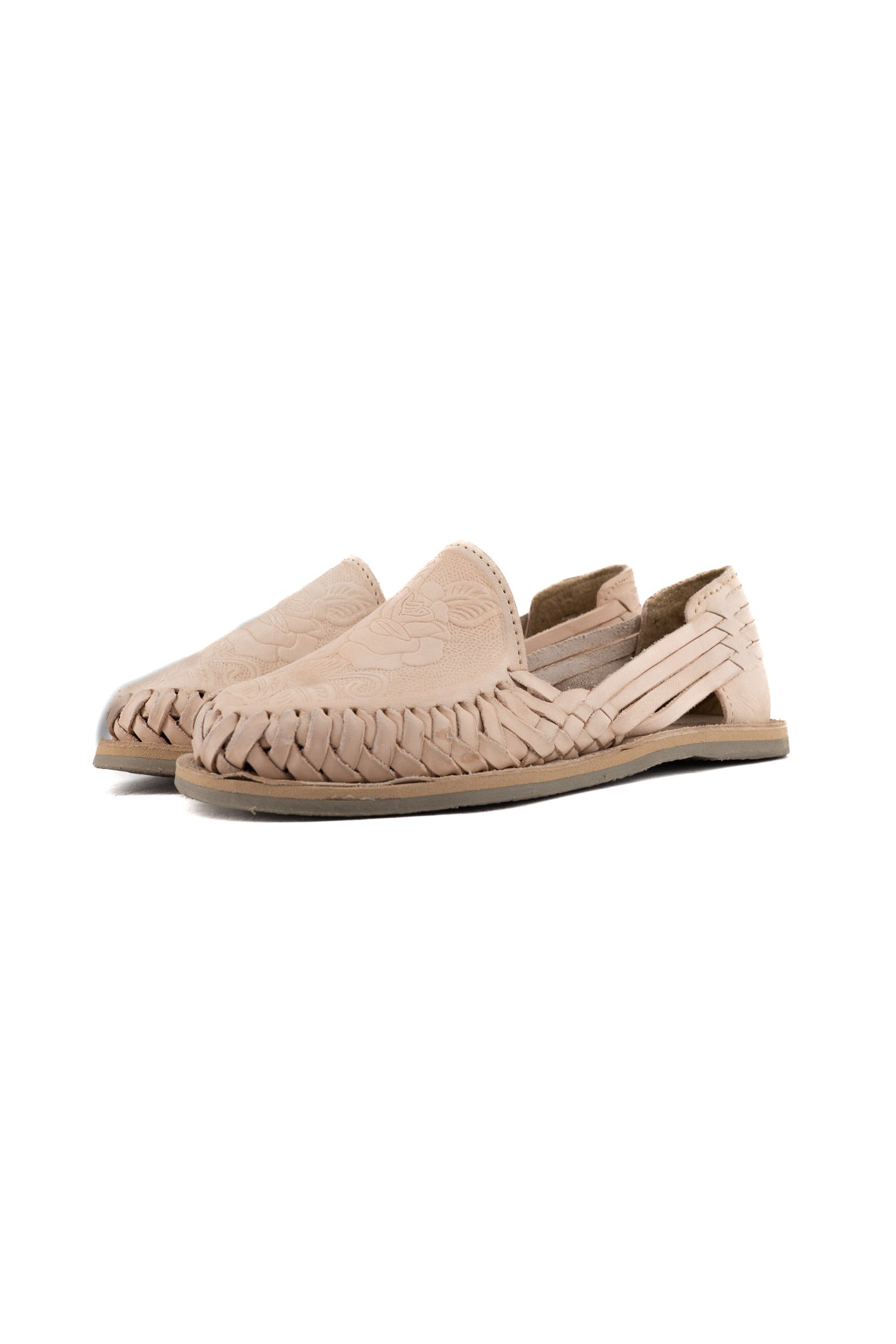 Marisol Leather Rose Shoe Huarache
