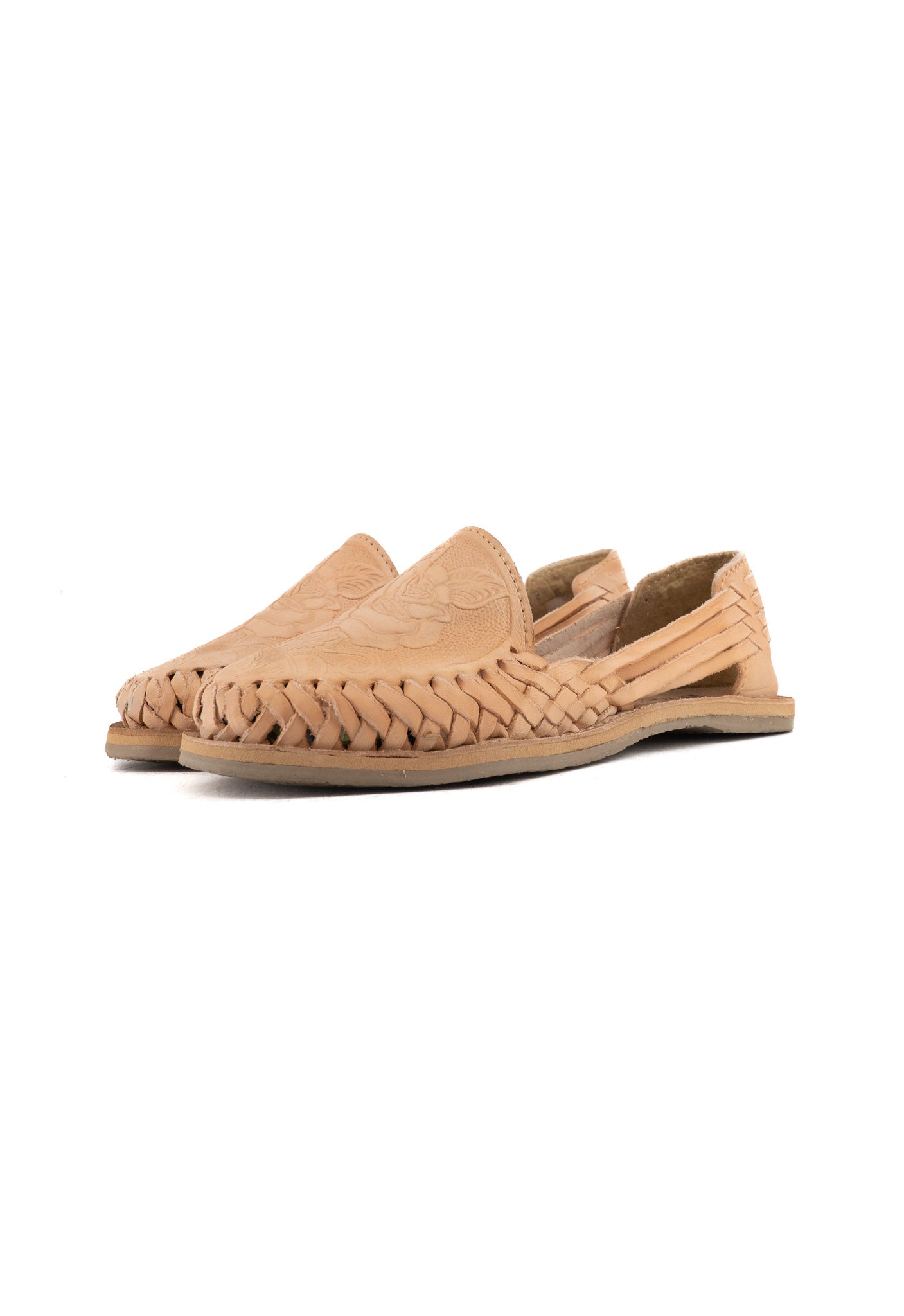 Marisol Leather Rose Shoe Huarache
