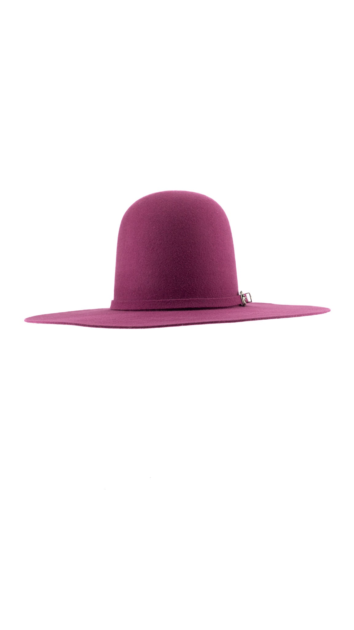 Rock'em 4X Dark Mauve Open Crown Felt Cowboy Hat