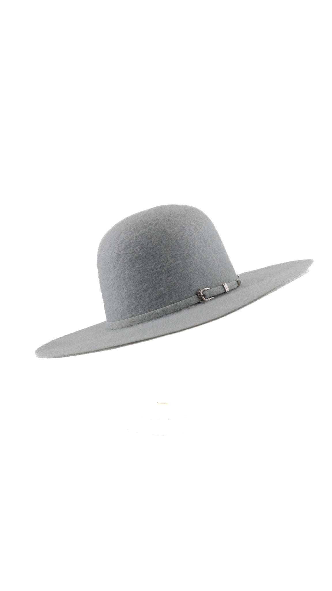 Rock'em 8X Platinum Grizzly Fur Open Crown Felt Cowboy Hat