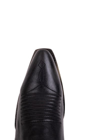 Dalia Midi Red Bottom Wide Calf Snip Toe Cowgirl Boot