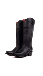 Dalia Midi Red Bottom Snip Toe Cowgirl Boot