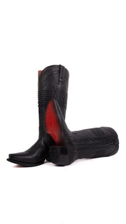 Dalia Midi Red Bottom Snip Toe Cowgirl Boot