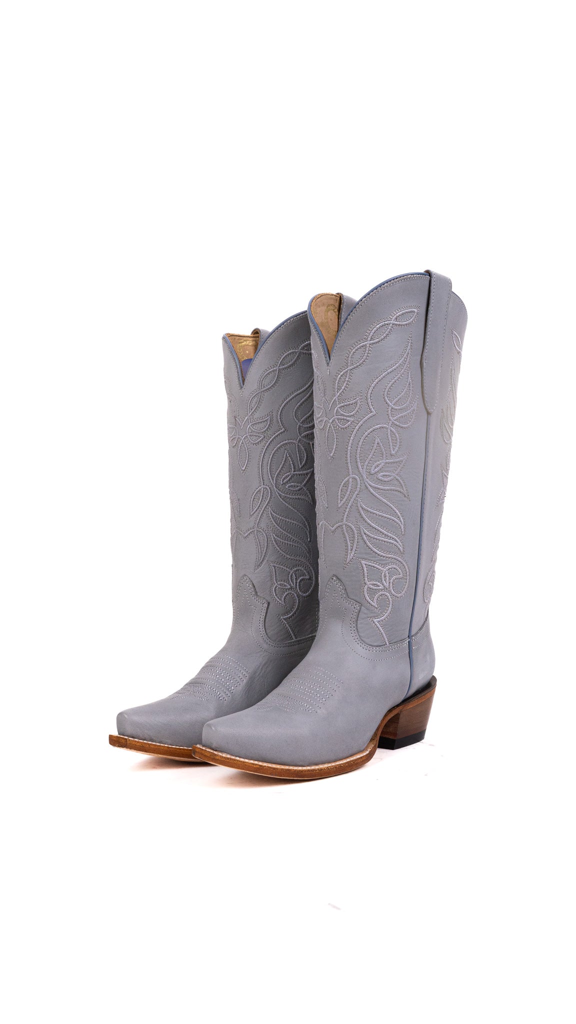 Sally Midi Wide Calf Snip Toe Cowgirl Boot